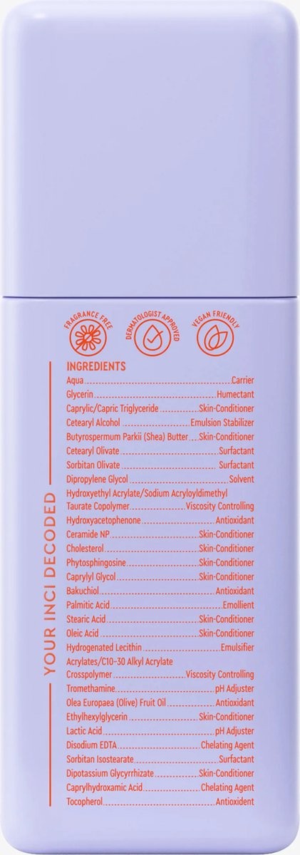 BYOMA Hydrating Cream 50ml - Squalane - Cream - huidverzorging.
