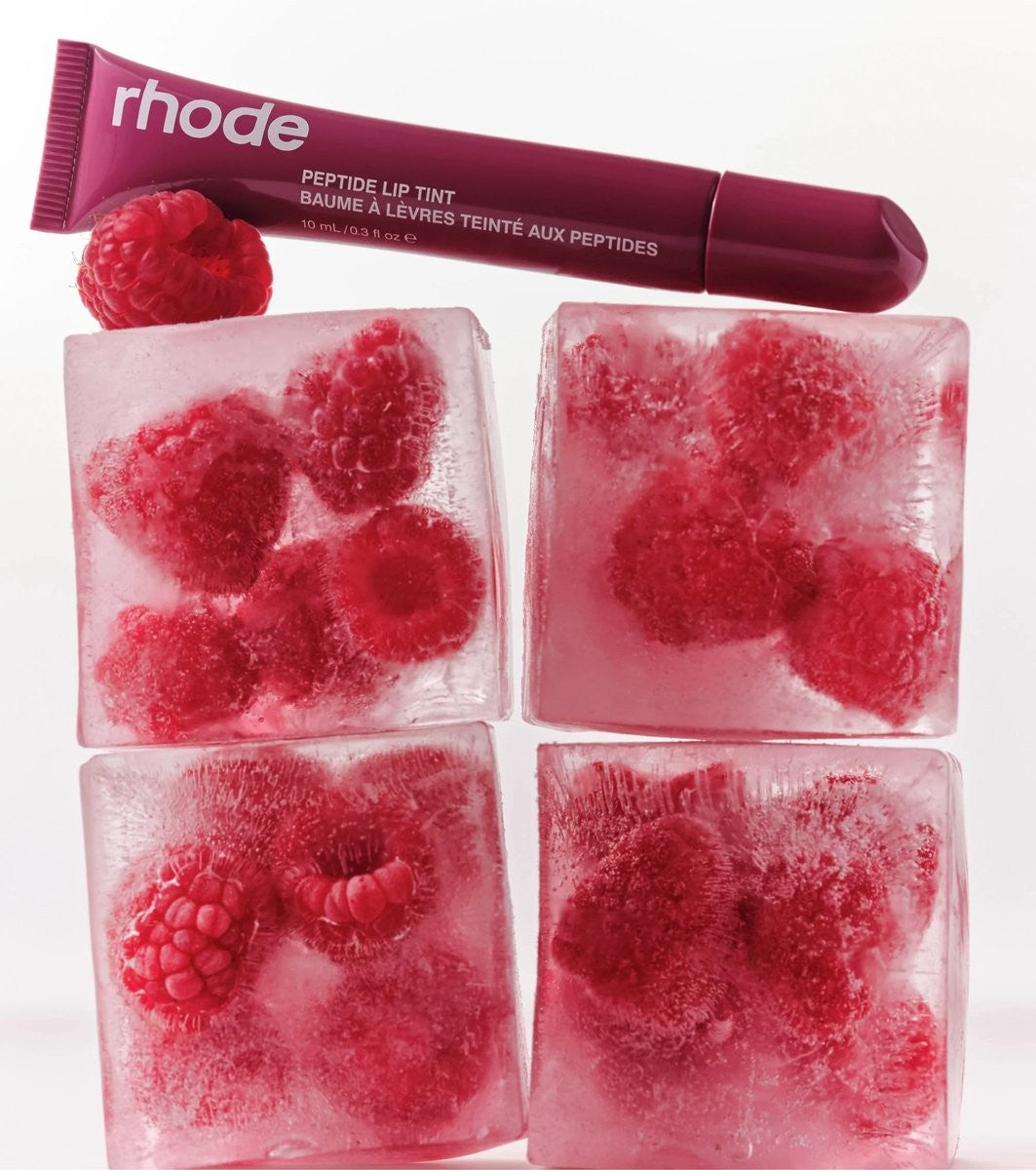 Rhode Skin - Peptide Lip Tint - The Tinted Lip Layer in Core Shades - Raspberry Jelly - Crushed Berry