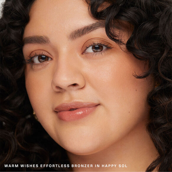 rare beauty warm wishes effortless bronzer happy sol model