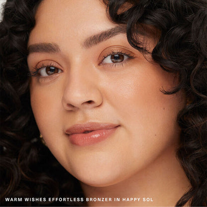 rare beauty warm wishes effortless bronzer happy sol model